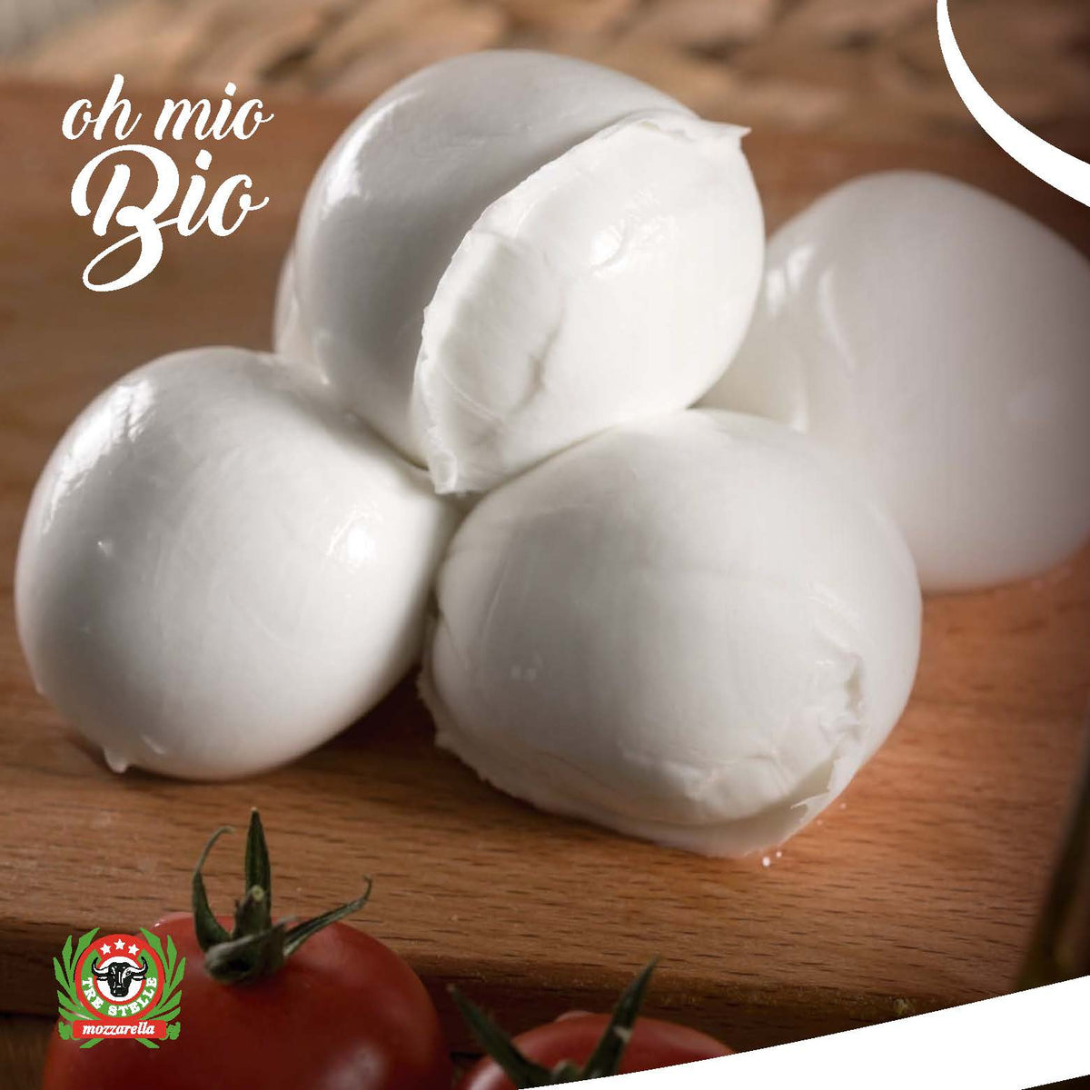 Mozzarella di Bufala Oh Mio Bio biologica Bicchiere 125g